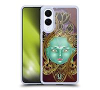 Head Case Designs Green Tara Buddha Gel Case [Military Grade Protection] Compatible With Samsung Galaxy S25 Edge