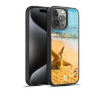 Head Case Designs Half Buried Starfish Iconic Fauna Gel Armour Case [Military Grade Protection] Compatible With Apple iPhone 15 Pro Max