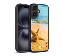 Head Case Designs Half Buried Starfish Iconic Fauna Gel Armour Case [Military Grade Protection] Compatible With Apple iPhone 16