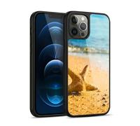 Head Case Designs Half Buried Starfish Iconic Fauna Gel Armour Case [Military Grade Protection] Compatible With Apple iPhone 12 Pro Max