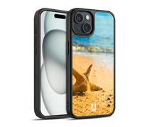 Head Case Designs Half Buried Starfish Iconic Fauna Gel Armour Case [Military Grade Protection] Compatible With Apple iPhone 15