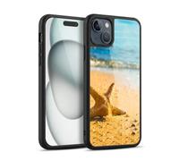 Head Case Designs Half Buried Starfish Iconic Fauna Gel Armour Case [Military Grade Protection] Compatible With Apple iPhone 15 Plus
