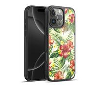 Head Case Designs Hawaiian Tropical Prints Gel Armour Case [Military Grade Protection] Compatible With Apple iPhone 16 Pro Max