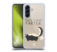Head Case Designs Highly Trained Farter Little Doses Of Nonsense And Randomness Gel Case [Military Grade Protection] Compatible With Samsung Galaxy A56 5G