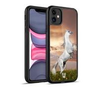 Head Case Designs Horse Wildlife Gel Armour Case [Military Grade Protection] Compatible With Apple iPhone 11
