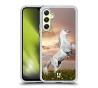 Head Case Designs Horse Wildlife Gel Case [Military Grade Protection] Compatible With Samsung Galaxy A34 5G