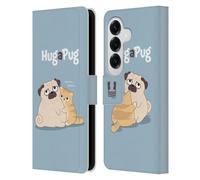 Head Case Designs Hug Piper The Pug Leather Wallet Case Compatible With Samsung Galaxy S26