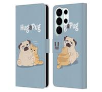 Head Case Designs Hug Piper The Pug Leather Wallet Case Compatible With Samsung Galaxy S26 Ultra
