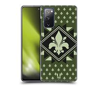 Head Case Designs Hunter Fleur de Lis Collection Hard Back Case Compatible With Samsung Galaxy S20 FE / 5G