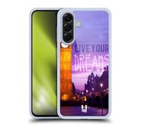 Head Case Designs Illuminated Dreams At Night Words To Live By 4 Gel Case [Military Grade Protection] Compatible With Samsung Galaxy A56 5G