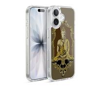 Head Case Designs Indian Buddha Buddha Gel Case [Military Grade Protection] Compatible with Apple iPhone 17 and Compatible with MagSafe