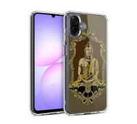 Head Case Designs Indian Buddha Buddha Gel Case [Military Grade Protection] Compatible With Samsung Galaxy A07 4G