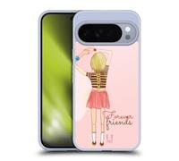 Head Case Designs Infinity Stripes My Bff Cases Gel Case [Military Grade Protection] Compatible with Google Pixel 10 Pro XL and Compatible with MagSafe