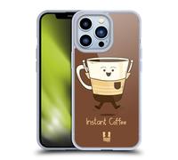 Head Case Designs Instant Coffee Coffee Personalities Gel Case [Military Grade Protection] Compatible with Apple iPhone 16e and Compatible with MagSafe