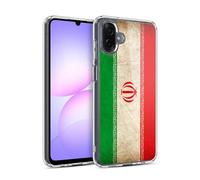 Head Case Designs Iran Iranian Vintage Football World Flags Gel Case [Military Grade Protection] Compatible With Samsung Galaxy A07 4G