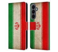 Head Case Designs Iran Iranian Vintage Football World Flags Leather Wallet Case Compatible With Samsung Galaxy S26 Plus