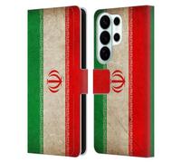 Head Case Designs Iran Iranian Vintage Football World Flags Leather Wallet Case Compatible With Samsung Galaxy S26 Ultra