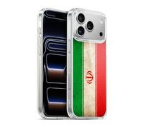 Head Case Designs Iran Vintage World Flags Gel Case [Military Grade Protection] Compatible with Apple iPhone 17 Pro Max and Compatible with MagSafe