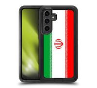 Head Case Designs Iran World Flags Ultra-Armoured Shockproof Case [Military Grade Protection] Compatible With Samsung Galaxy S24+ 5G