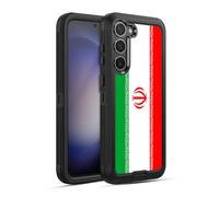 Head Case Designs Iran World Flags Ultra-Armoured Shockproof Case [Military Grade Protection] Compatible With Samsung Galaxy S23+ 5G