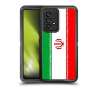 Head Case Designs Iran World Flags Ultra-Armoured Shockproof Case [Military Grade Protection] Compatible With Samsung Galaxy A53 5G (2022)