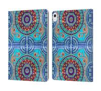 Head Case Designs Islamic Tiles Arabesque Pattern Leather Wallet Case Compatible With Apple iPad Air 13 2024/2025