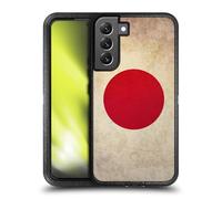 Head Case Designs Japan Japanese Nisshoki Vintage Flags Ultra-Armoured Shockproof Case [Military Grade Protection] Compatible With Samsung Galaxy S22+ 5G