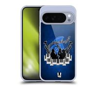Head Case Designs Jazz Music Genre Gel Case [Military Grade Protection] Compatible with Google Pixel 10 Pro XL and Compatible with MagSafe