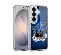 Head Case Designs Jazz Music Genre Gel Case [Military Grade Protection] Compatible with Samsung Galaxy S26 and Compatible with MagSafe
