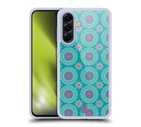 Head Case Designs Kaleidoscope Bursts Bohemian Patterns Gel Case [Military Grade Protection] Compatible With Samsung Galaxy A56 5G