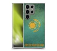 Head Case Designs Kazakhstan Kazakh Vintage Flags Set 2 Hard Back Case Compatible With Samsung Galaxy S24 Ultra 5G
