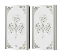 Head Case Designs La Renaissance Celtic Shamrock Leather Wallet Case Compatible With Amazon Kindle Paperwhite 6