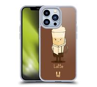 Head Case Designs Latté Coffee Personalities Gel Case [Military Grade Protection] Compatible with Apple iPhone 16e and Compatible with MagSafe