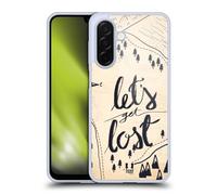Head Case Designs Let's Get Lost Vintage Travel Journal Gel Case [Military Grade Protection] Compatible With Samsung Galaxy A26 5G