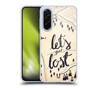 Head Case Designs Let's Get Lost Vintage Travel Journal Gel Case [Military Grade Protection] Compatible With Samsung Galaxy A36 5G