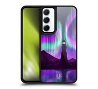 Head Case Designs Lighthouse Seascape Northern Lights Gel Armour Case [Military Grade Protection] Compatible With Samsung Galaxy A55 5G