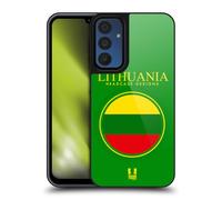 Head Case Designs Lithuania Lithuanian Lietuvos Flag Flag Patches Set 2 Gel Armour Case [Military Grade Protection] Compatible With Samsung Galaxy A15