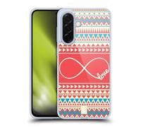 Head Case Designs Love Infinity Aztec Gel Case [Military Grade Protection] Compatible With Samsung Galaxy A36 5G