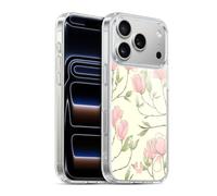 Head Case Designs Magnolia Everything Pastels Gel Case [Military Grade Protection] Compatible with Apple iPhone 17 Pro and Compatible with MagSafe
