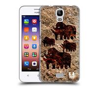 Head Case Designs Mammoth Herd Cave Paintings Hard Back Case for Huawei Y360 / Y3