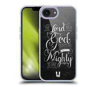 Head Case Designs Mighty Famous Bible Verses Gel Case [Military Grade Protection] Compatible with Apple iPhone 16e and Compatible with MagSafe
