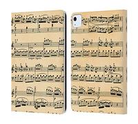 Head Case Designs Mozart Music Sheets Leather Wallet Case Compatible With Apple iPad Air 11 2020/2022/2024/2025