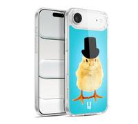 Head Case Designs Mr. Chick With Top Hat Funny Animals Gel Case [Military Grade Protection] Compatible with Apple iPhone 17 Air and Compatible with MagSafe