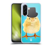 Head Case Designs Mr. Chick With Top Hat Funny Animals Gel Case [Military Grade Protection] Compatible With Samsung Galaxy A36 5G