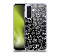Head Case Designs Mushroom And Autumn Leaves Doodle Owls Gel Case [Military Grade Protection] Compatible With Samsung Galaxy A26 5G