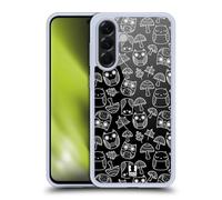 Head Case Designs Mushroom And Autumn Leaves Doodle Owls Gel Case [Military Grade Protection] Compatible With Samsung Galaxy A56 5G