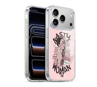 Head Case Designs Nasty Woman African Feminism Gel Case [Military Grade Protection] Compatible with Apple iPhone 17 Pro and Compatible with MagSafe