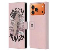 Head Case Designs Nasty Woman African Feminism Leather Wallet Case Compatible With Apple iPhone 17 Pro Max