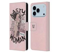 Head Case Designs Nasty Woman African Feminism Leather Wallet Case Compatible With Apple iPhone 17 Pro