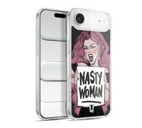 Head Case Designs Nasty Woman Caucasian Feminism Gel Case [Military Grade Protection] Compatible with Apple iPhone 17 Air and Compatible with MagSafe